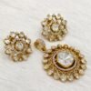 Luxury Kundan Pendant Set – 22K Gold Plated with American Diamonds